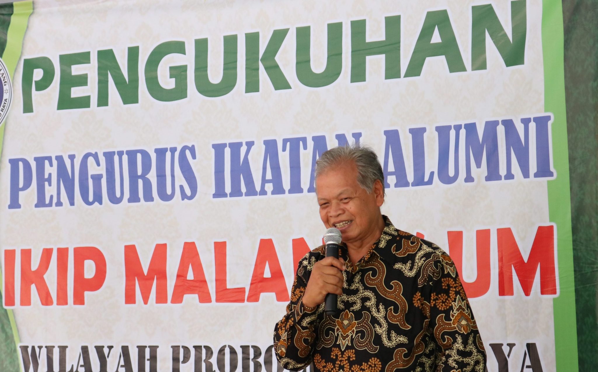 Pak Suparno-Pengukuhan IKA Probolinggo